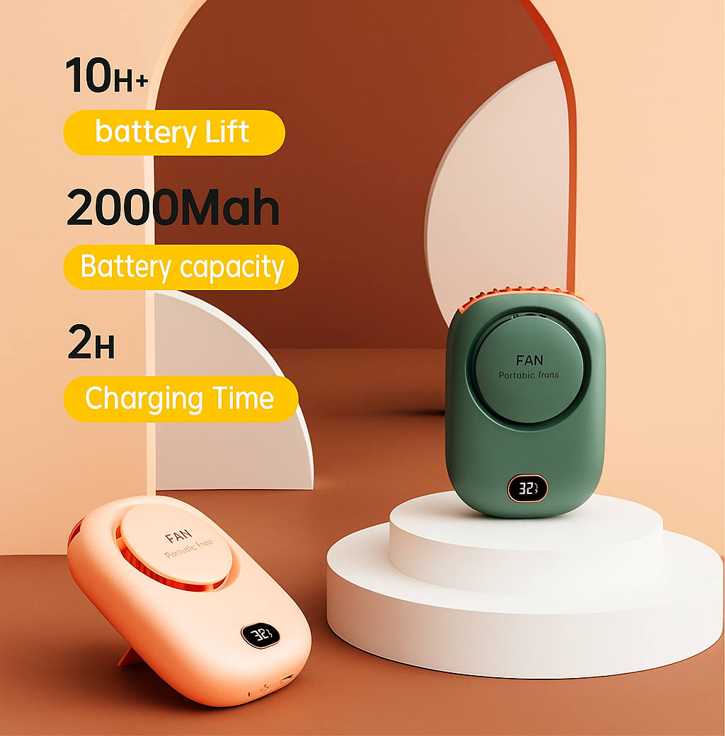 Mini Bladeless Neck Fan